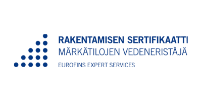 Märkätilojen vedeneristäjä -sertifikaatti