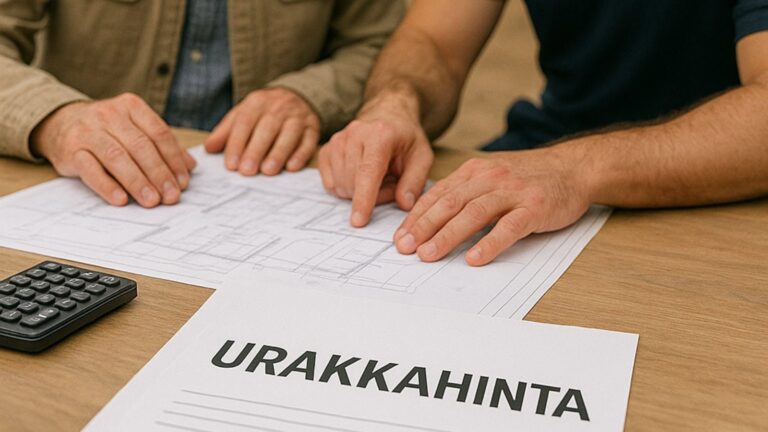 Urakkahinnan suunnittelu